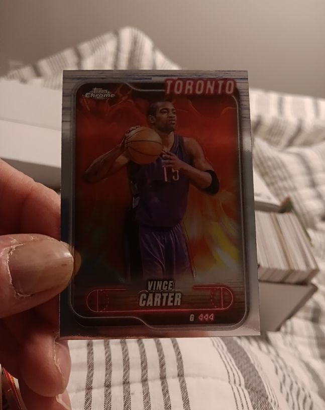 2024-25 Topps Chrome #54 Vince Carter — front
