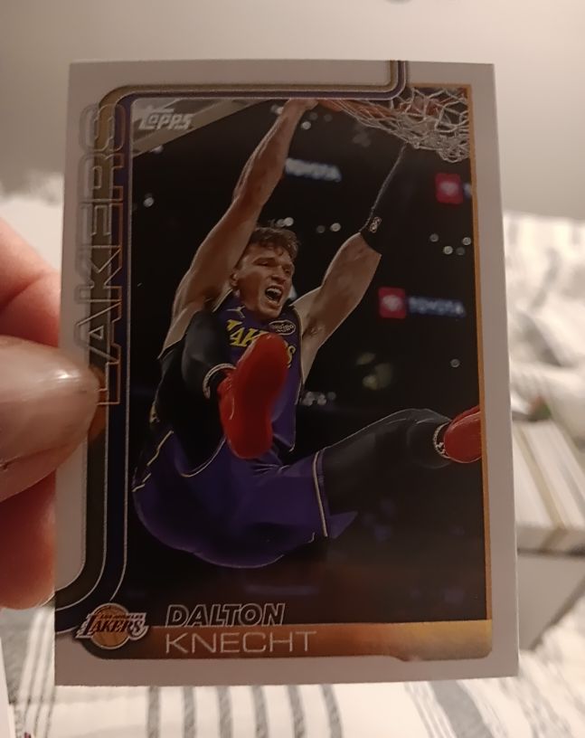 2025-26 Topps #153 Dalton Knecht — front