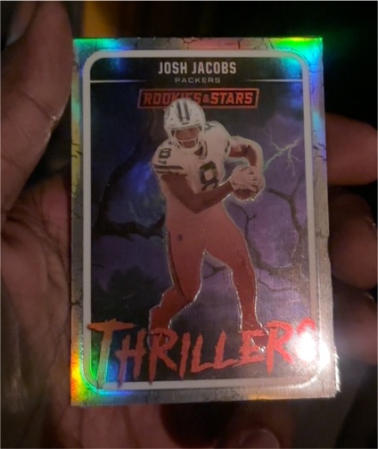 2025 Panini Rookies & Stars #6 Josh Jacobs Thrillers Silver — front