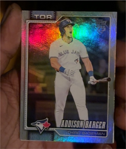 2026 Topps Series 1 #241 Addison Barger — front