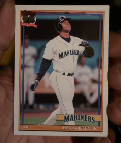 1991 Topps #T91-45 Ken Griffey Jr. — front