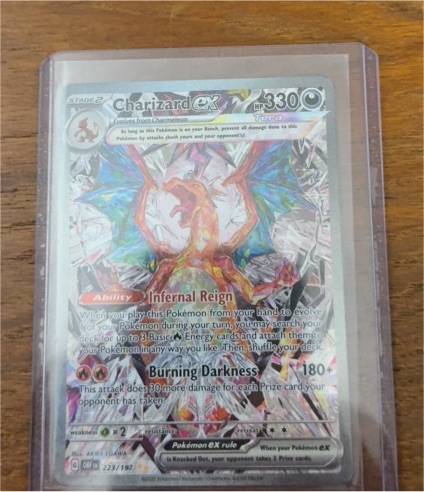 2023 Pokémon TCG #223 Charizard ex Obsidian Flames — front