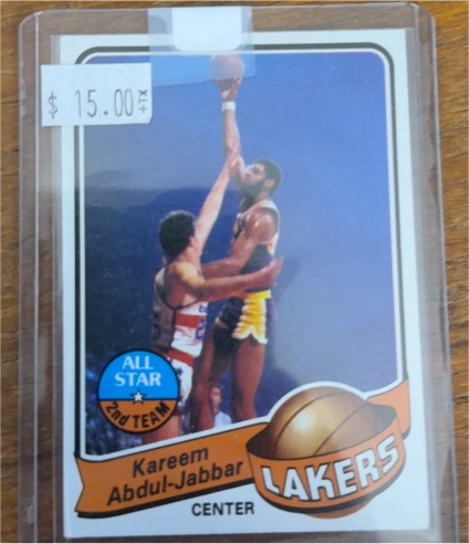 1979 Topps #10 Kareem Abdul-Jabbar — front