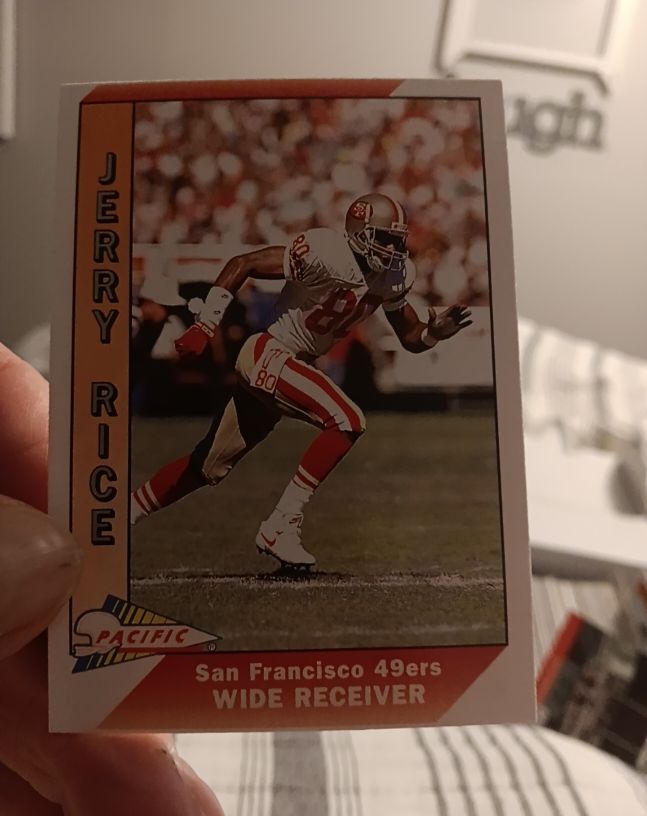 1991 Pacific #467 Jerry Rice — front