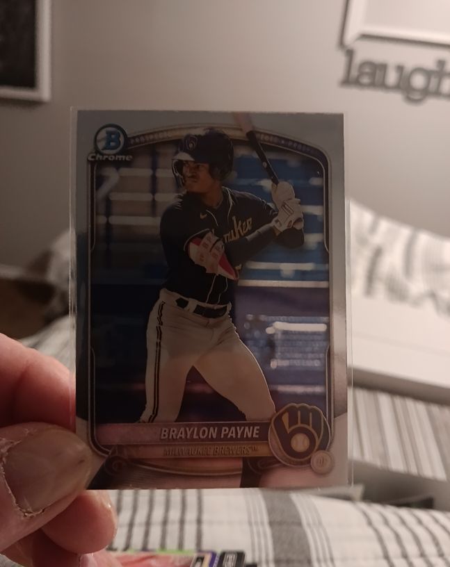 2025 Bowman Chrome Prospects #BCP-148 Braylon Payne — front