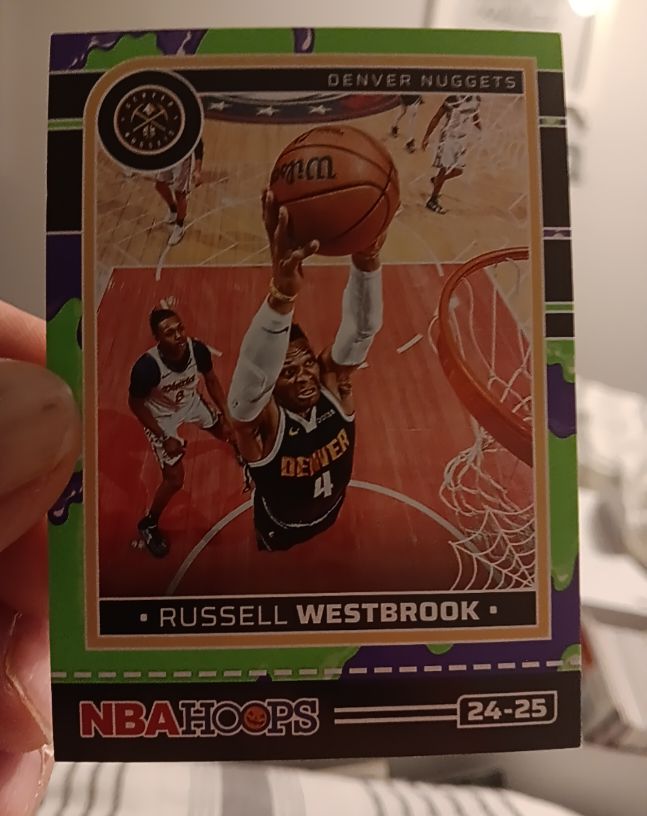 2024-25 Panini Haunted Hoops #201 Russell Westbrook — front