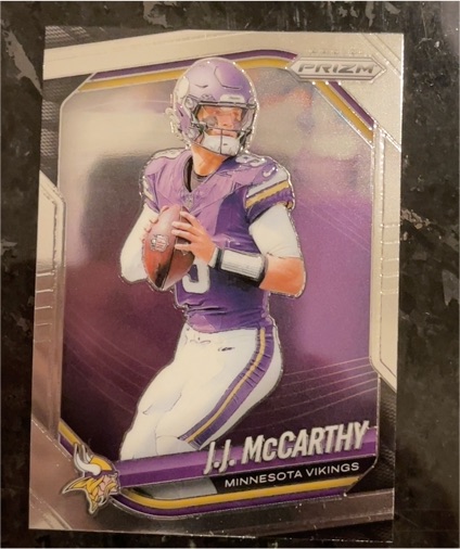 2025 Panini Prizm #279 J.J. McCarthy — front