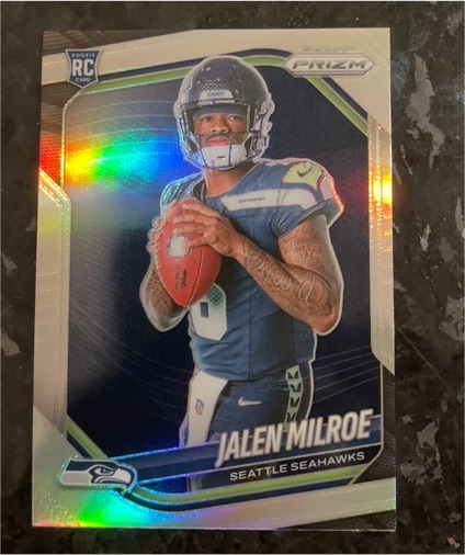 2025 Panini Prizm #317 Jalen Milroe — front