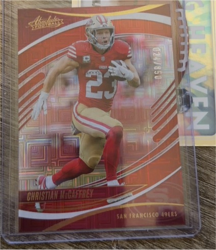 2024 Panini Absolute Football #91 Christian McCaffrey — front