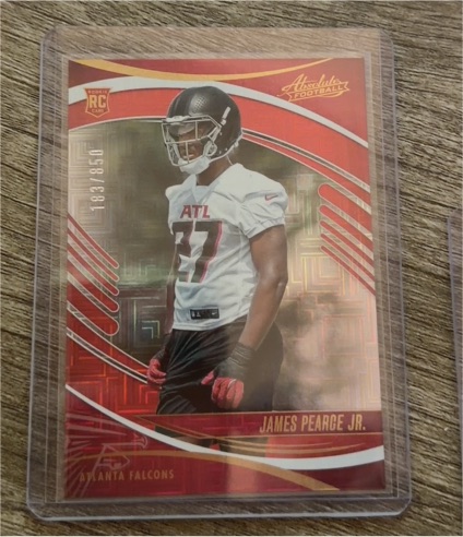 2025 Panini Absolute #135 James Pearce Jr. — front