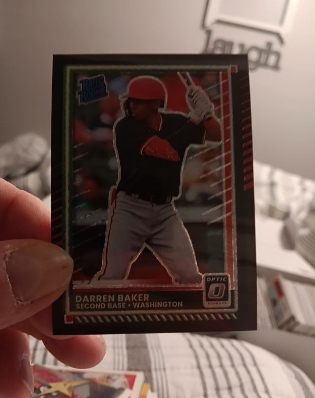 2025 Panini Donruss Optic #43 Darren Baker — front