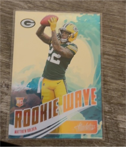 2025 Panini Absolute Rookie Wave #RW-MGN Matthew Golden — front