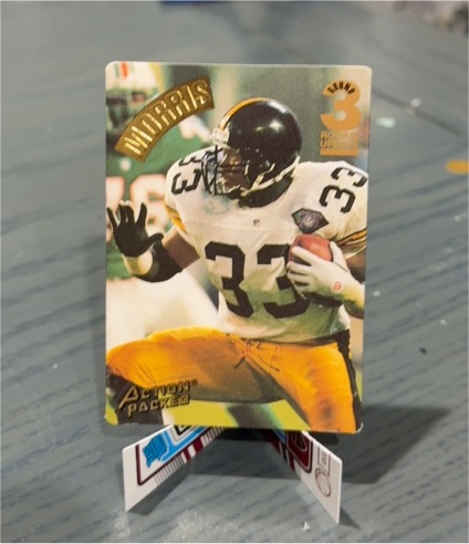 1994 Action Packed #166 Byron Bam Morris — front