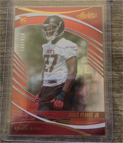 2025 Panini Absolute #135 James Pearce Jr. — front