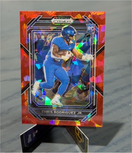 2023 Panini Prizm Draft Picks #130 Chris Rodriguez Jr. — front