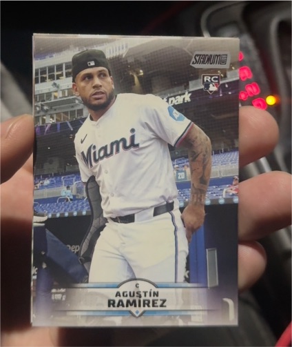 2025 Topps Stadium Club #108 Agustín Ramírez — front