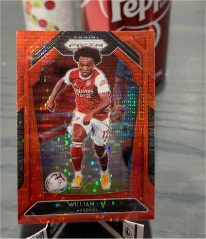 2020-21 Panini Prizm Premier League #41 Willian Arsenal — front