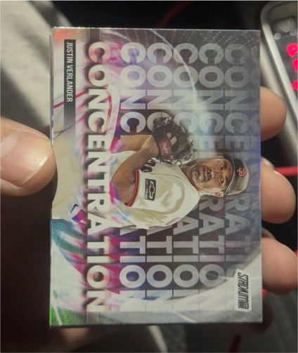 2025 Topps Stadium Club Concentration #C-18 Justin Verlander — front
