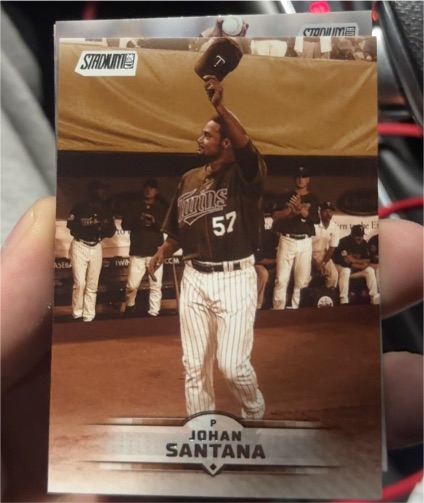 2025 Topps Stadium Club #199 Johan Santana — front