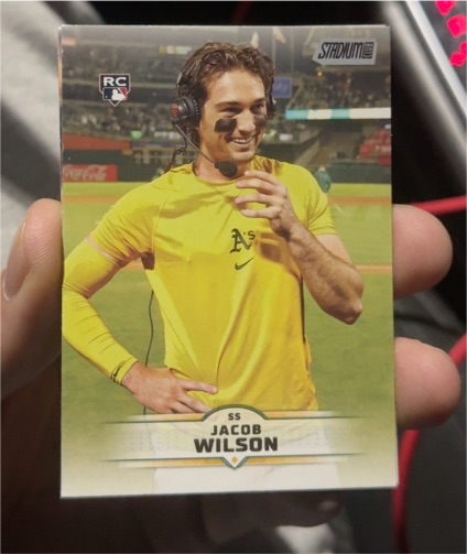 2025 Topps Stadium Club #33 Jacob Wilson — front