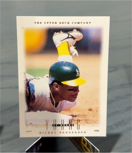 1996 Upper Deck #110 Rickey Henderson — front