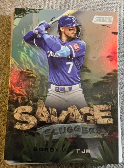 2025 Topps Stadium Club #SS-6 Bobby Witt Jr. — front