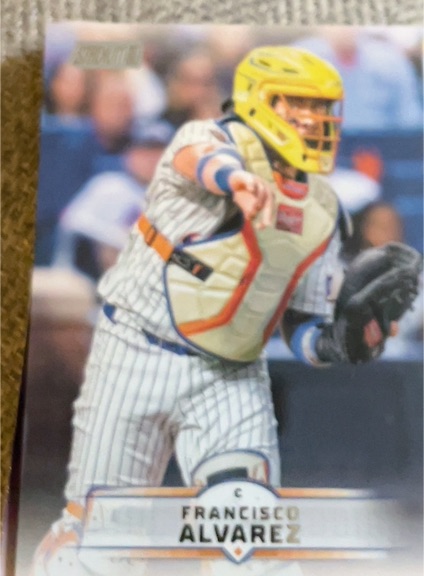 2025 Topps Stadium Club #123 Francisco Alvarez — front
