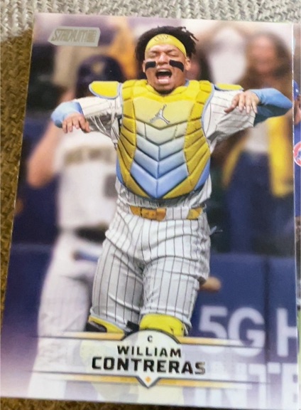 2025 Topps Stadium Club #150 William Contreras — front