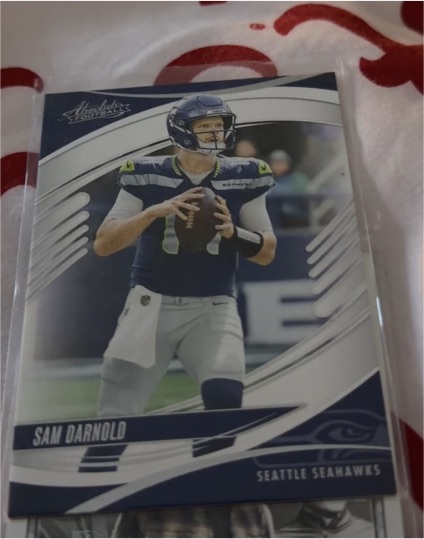 2025 Panini Absolute #8 Sam Darnold — front