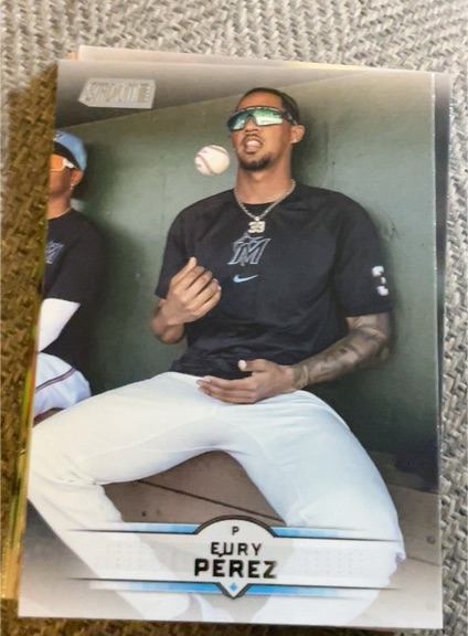 2025 Topps Stadium Club #131 Eury Perez — front