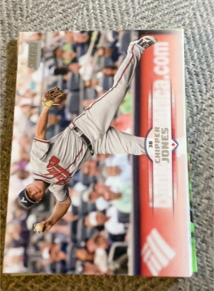 2025 Topps Stadium Club #84 Chipper Jones — front