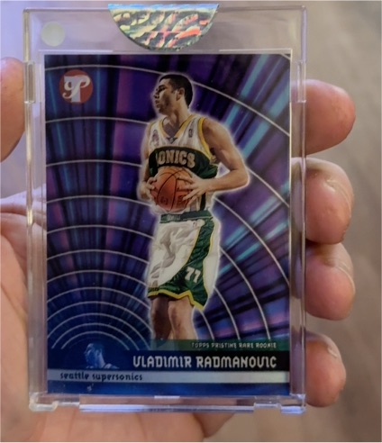 2001-02 Topps Pristine #81 Vladimir Radmanovic — front