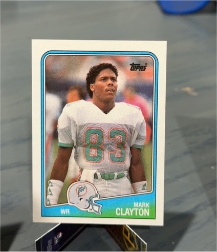 1988 Topps #194 Mark Clayton — front