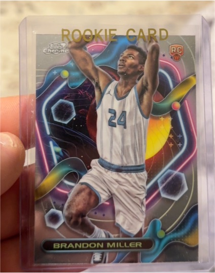 2023-24 Topps Chrome Cosmic #152 Brandon Miller — front
