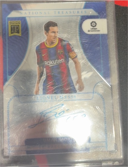 2024 Panini National Treasures Lionel Messi — front