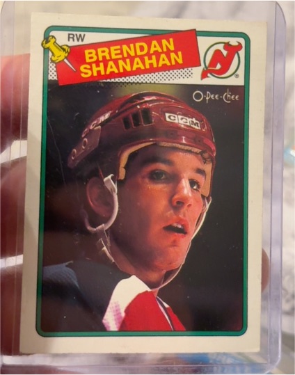 1988-89 O-Pee-Chee #122 Brendan Shanahan Rookie — front