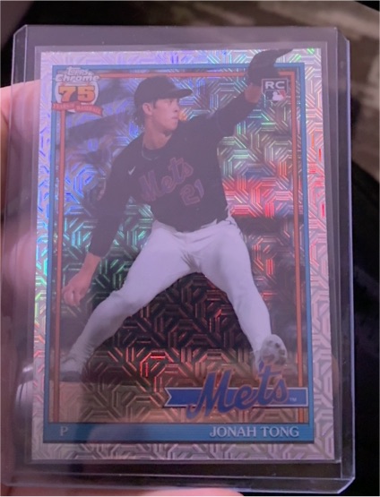 2026 Topps Series 1 #91C-34 Jonah Tong — front
