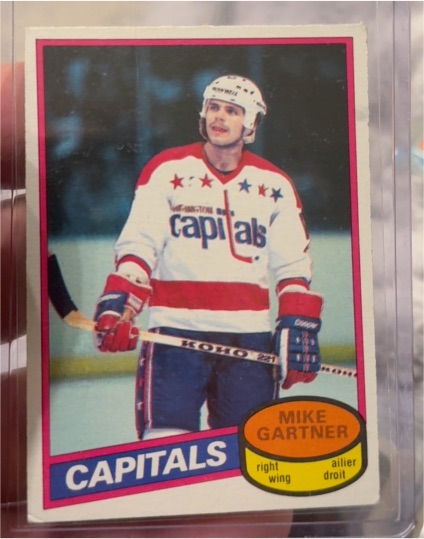 1980-81 Topps #195 Mike Gartner — front