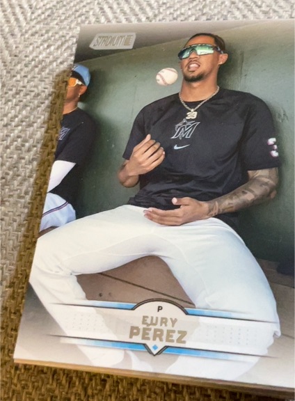 2025 Topps Stadium Club #131 Eury Perez — front