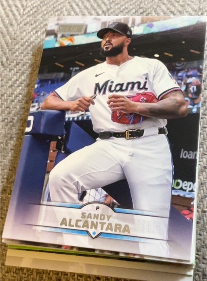 2025 Topps Stadium Club #120 Sandy Alcantara — front