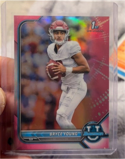 2022 Bowman University #4 Bryce Young — front