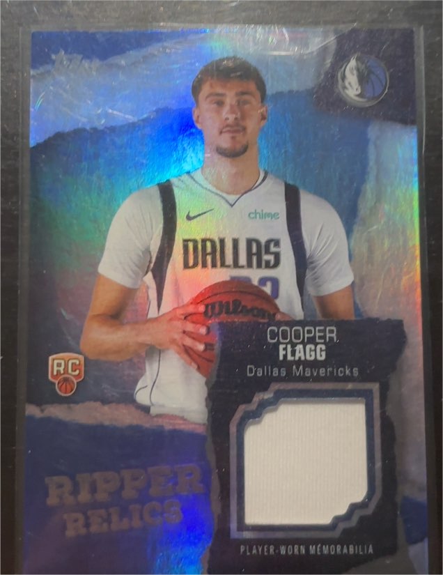 2025 Topps Ripper Relics #RR-CF Cooper Flagg — front