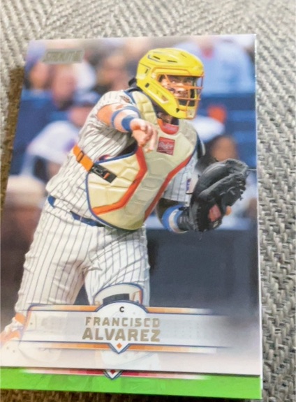 2025 Topps Stadium Club #123 Francisco Alvarez — front