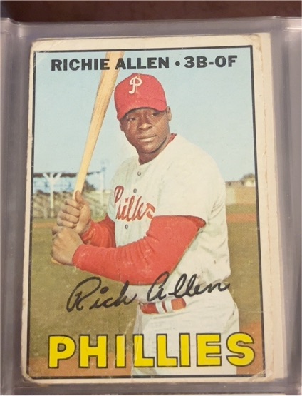 1967 Topps #450 Richie Allen — front