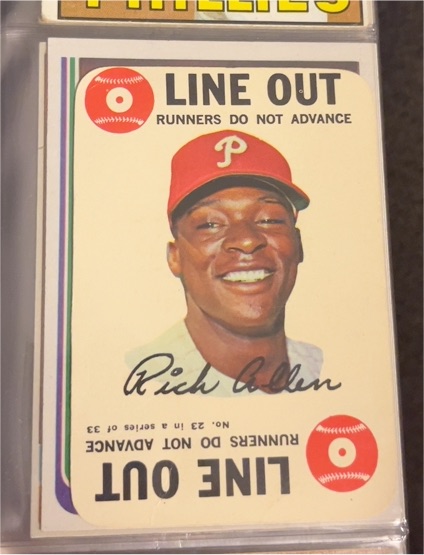 1968 Topps Game #23 Rich Allen — front