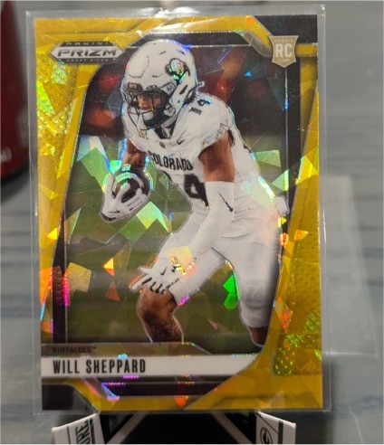 2025 Panini Prizm Draft Picks #23 Will Sheppard — front