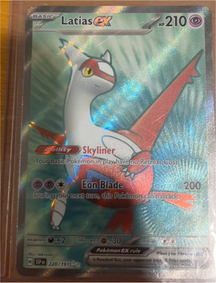 2024 Pokémon Surging Sparks #220 Latias ex — front