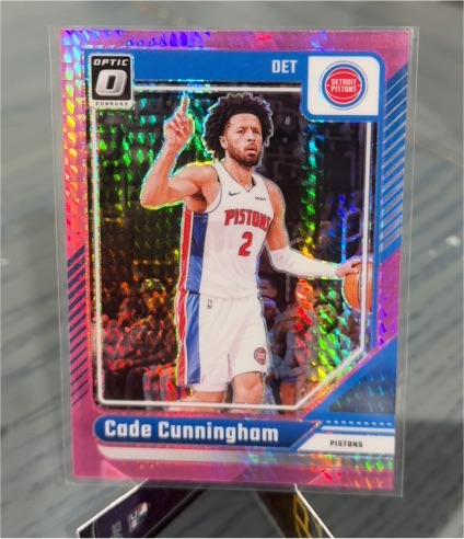 2024-25 Panini Donruss Optic #26 Cade Cunningham — front