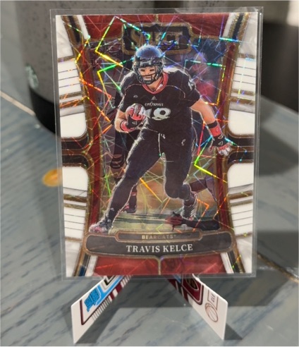 2022 Panini Select Draft Picks Concourse #30 Travis Kelce — front
