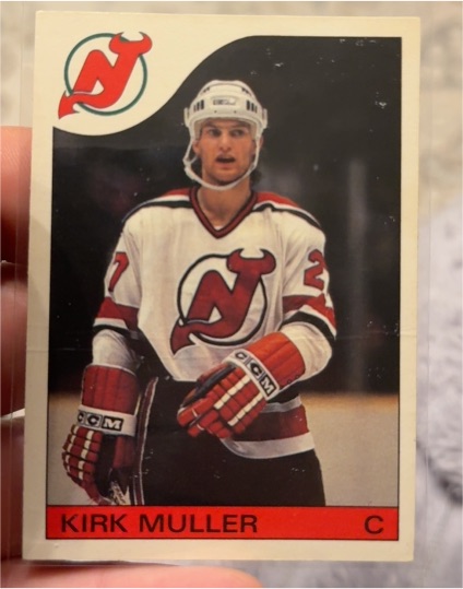 1985-86 Topps #84 Kirk Muller — front